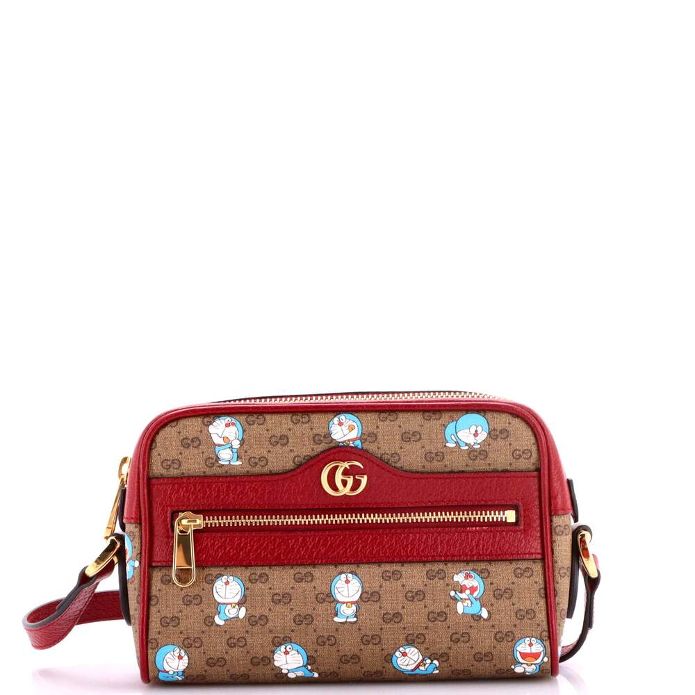 Gucci Doraemon Crossbody Bag Printed #258224G93B - Picture 1 of 7